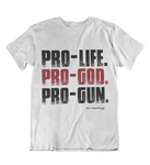 Womens t shirts Pro life Pro GOD - oldprophet.com