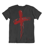 Womens t shirts Grunge cross - oldprophet.com