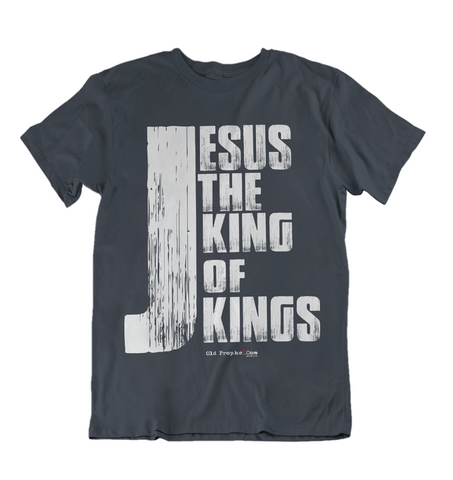 Mens t shirts JESUS king of kings - oldprophet.com
