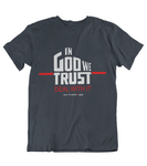 Mens t shirts In GOD we trust - oldprophet.com