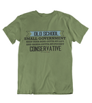Mens t shirts Old School Conservative - oldprophet.com