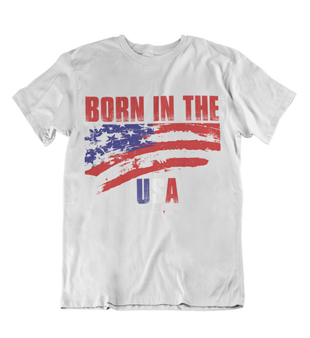 Mens t shirt Born in the U.S.A. - oldprophet.com