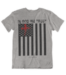Womens t shirts In GOD we trust - oldprophet.com