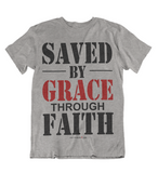 Womens t shirts Saved by grace - oldprophet.com
