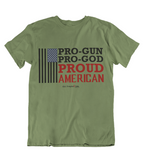 Mens t shirts Pro GOD Pro American - oldprophet.com