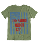 Mens t shirts One nation under GOD - oldprophet.com