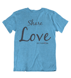 Womens t shirts Share Love - oldprophet.com