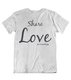 Mens t shirt  Share Love - oldprophet.com