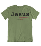 Mens t shirts JESUS Philippians 2:10-11 - oldprophet.com