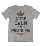 Mens t shirts Keep calm and preach the word - oldprophet.com