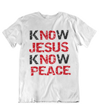 Mens t shirts No JESUS no peace - oldprophet.com