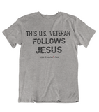 Womens t shirts This U.S. Veteran loves JESUS - oldprophet.com
