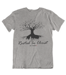 Mens t shirts Rooted in CHRIST - oldprophet.com