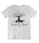 Mens t shirts Rooted in CHRIST - oldprophet.com
