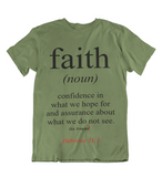 Mens t shirts Faith - oldprophet.com