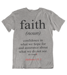 Mens t shirts Faith - oldprophet.com