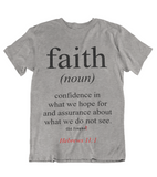 Mens t shirts Faith - oldprophet.com