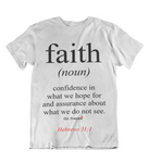Womens t shirts Faith - oldprophet.com