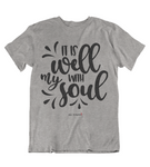 Womens t shirts It is well with my soul - oldprophet.com