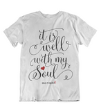 Womens t shirts It is well with my soul - oldprophet.com