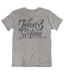 Womens t shirts John 3:16 - oldprophet.com