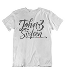 Womens t shirts John 3:16 - oldprophet.com