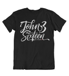 Womens t shirts JESUS 3:16 - oldprophet.com