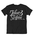 Mens t shirts John 3:16 - oldprophet.com