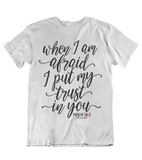 Womens t shirts I put my trust in you - oldprophet.com