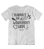 Womens t shirts Wonderfully made - oldprophet.com