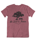 Womens t shirts Be still and know - oldprophet.com