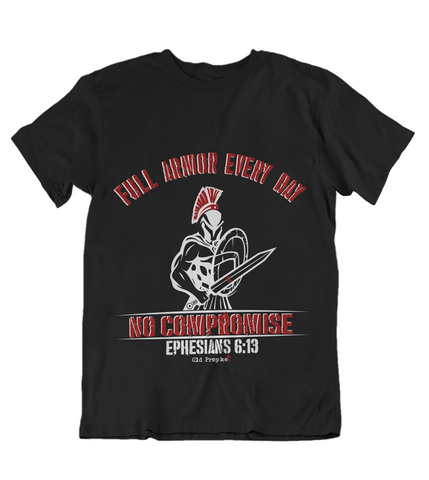 Mens t shirts Full armor everyday - oldprophet.com