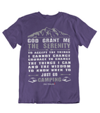 Womens t shirts Just go camping - oldprophet.com
