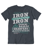 Mens t shirts Iron sharpens Iron - oldprophet.com