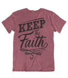 Womens t shirts Keep the faith - oldprophet.com