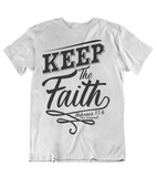 Womens t shirts Keep the faith - oldprophet.com