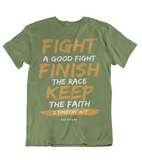 Mens t shirts Fight the good fight - oldprophet.com