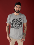 Mens t shirts GOD is my refuge - oldprophet.com