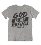 Mens t shirts GOD is my refuge - oldprophet.com
