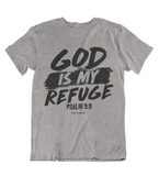 Mens t shirts GOD is my refuge - oldprophet.com