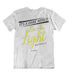 Mens t shirt Be the light - oldprophet.com