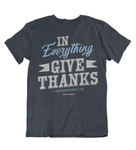 Mens t shirts In everything give thanks - oldprophet.com