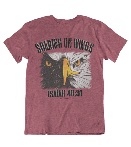 Womens t shirts Soaring on wings - oldprophet.com