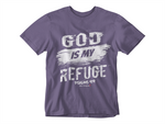 Womens t shirts GOD is my refuge - oldprophet.com